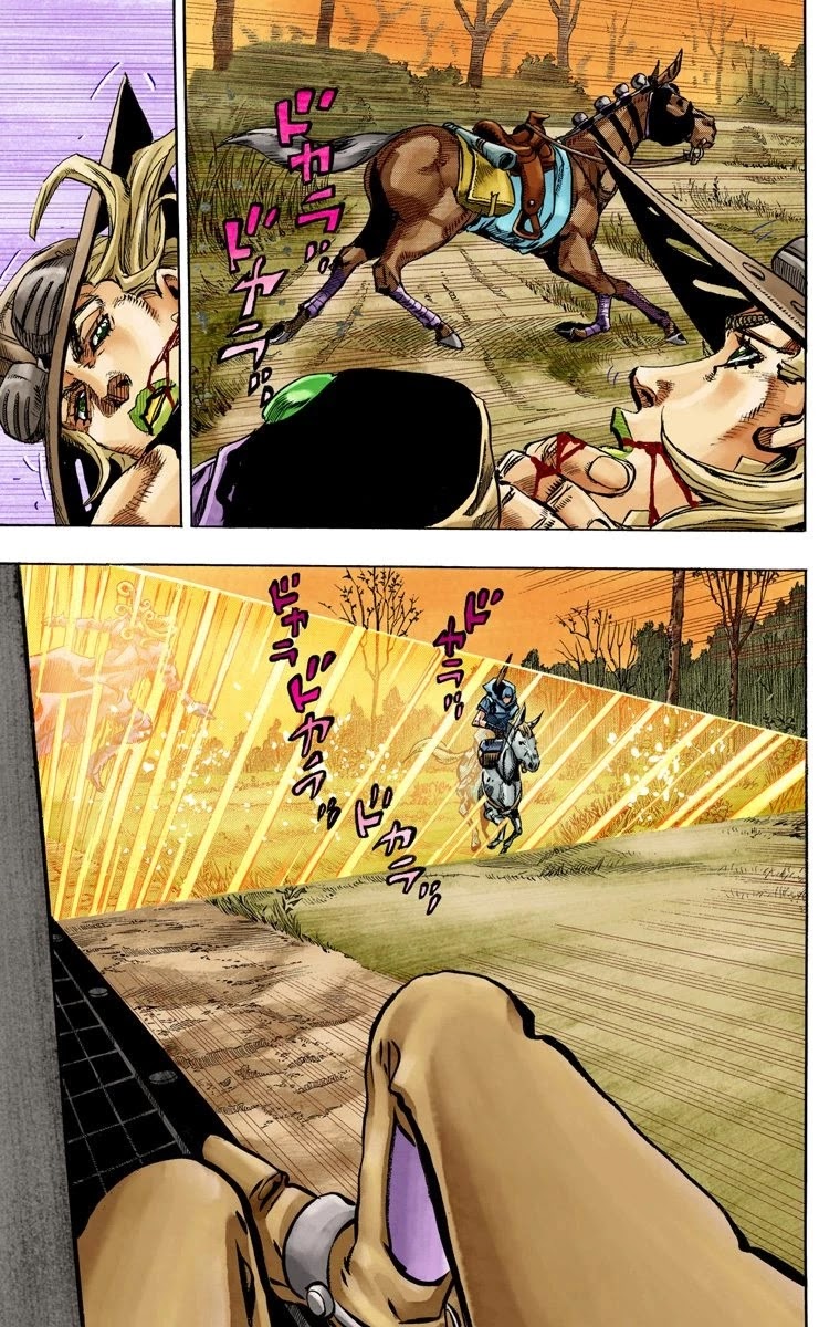 JoJo's Bizarre Adventure Part 7 - Steel Ball Run (Official Colored) chapter 79 page 4