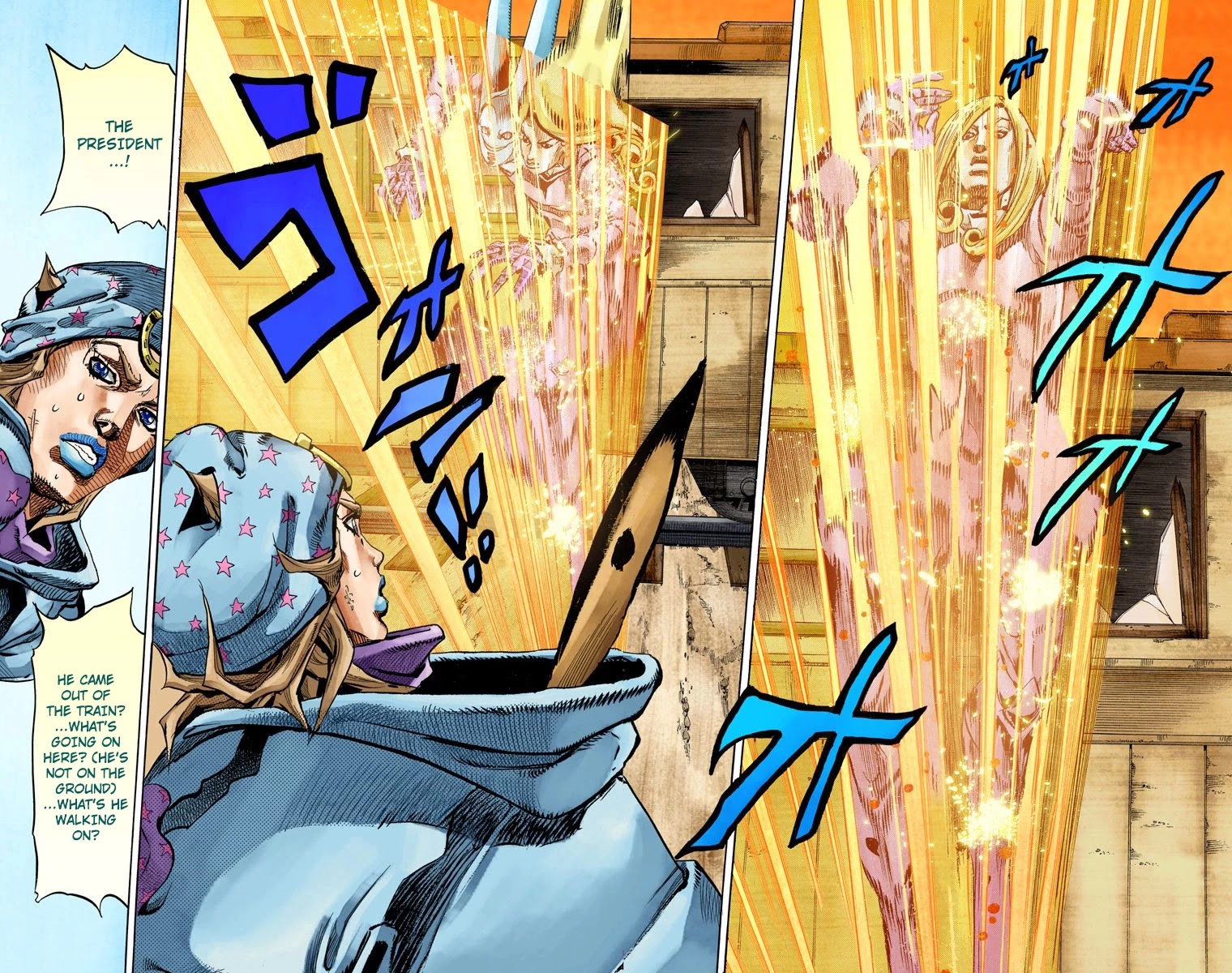 JoJo's Bizarre Adventure Part 7 - Steel Ball Run (Official Colored) chapter 79 page 6