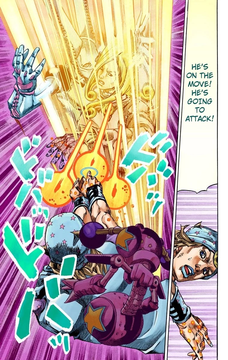 JoJo's Bizarre Adventure Part 7 - Steel Ball Run (Official Colored) chapter 79 page 8