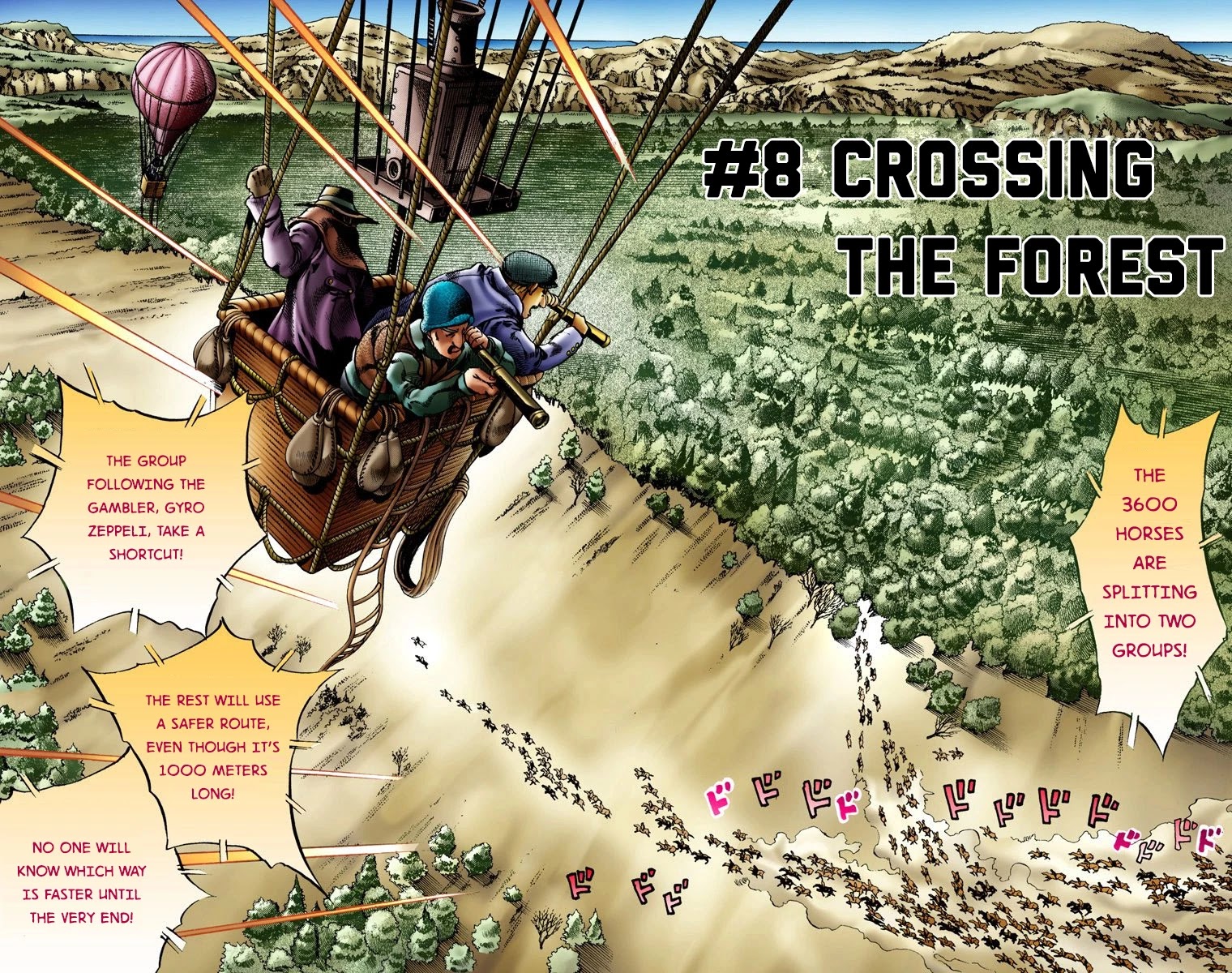 JoJo's Bizarre Adventure Part 7 - Steel Ball Run (Official Colored) chapter 8 page 3