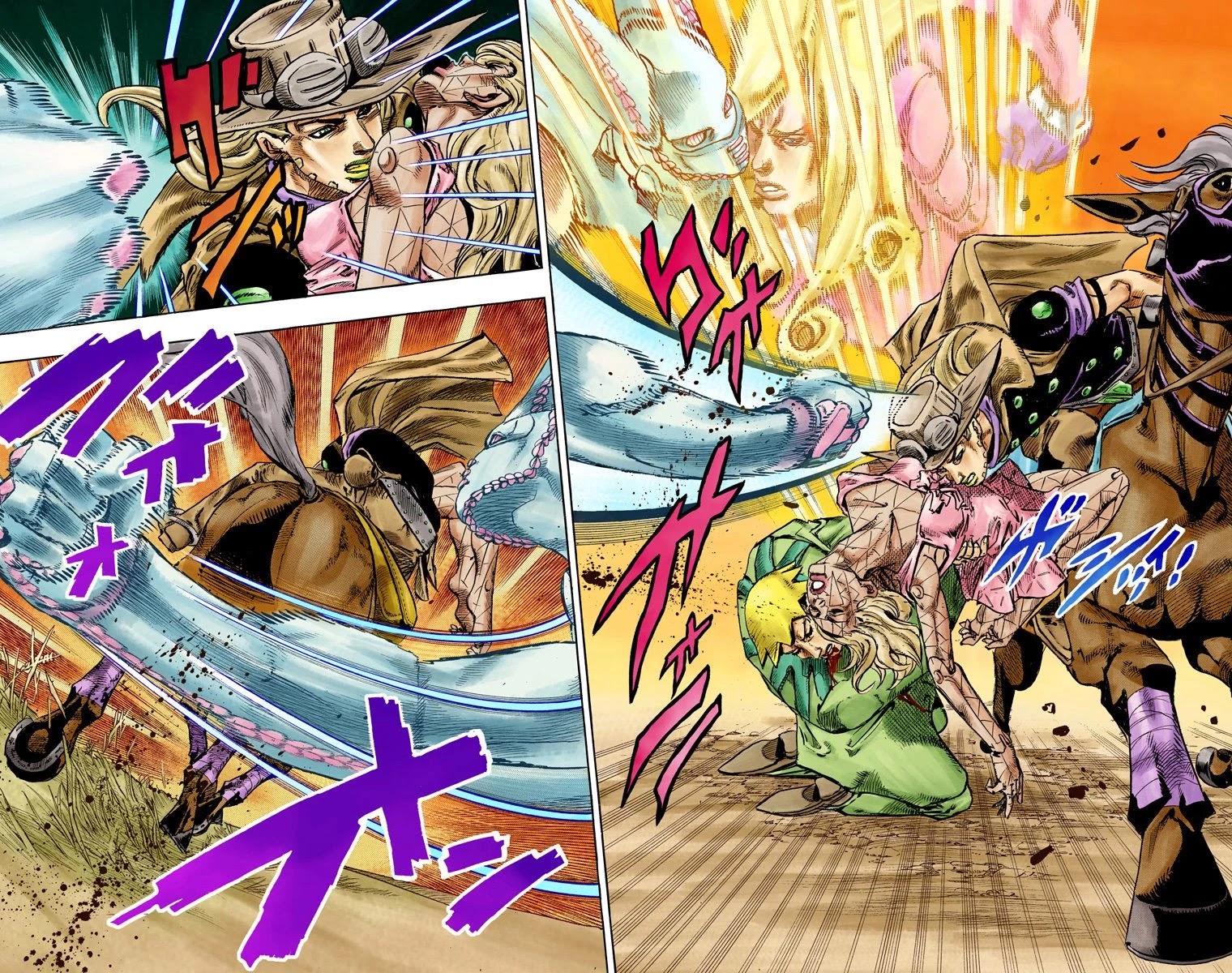 JoJo's Bizarre Adventure Part 7 - Steel Ball Run (Official Colored) chapter 81 page 24