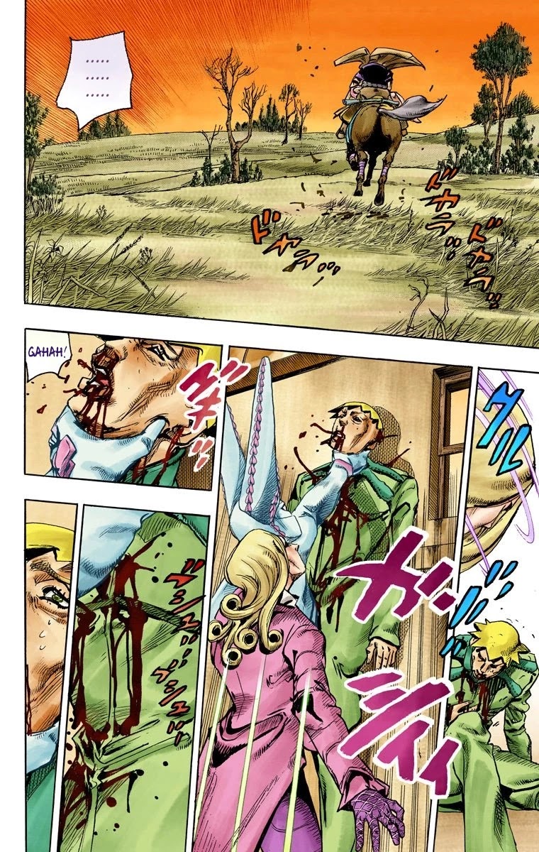 JoJo's Bizarre Adventure Part 7 - Steel Ball Run (Official Colored) chapter 81 page 26