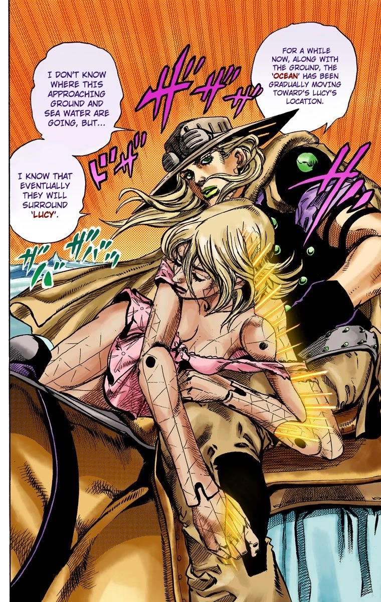 JoJo's Bizarre Adventure Part 7 - Steel Ball Run (Official Colored) chapter 82 page 8