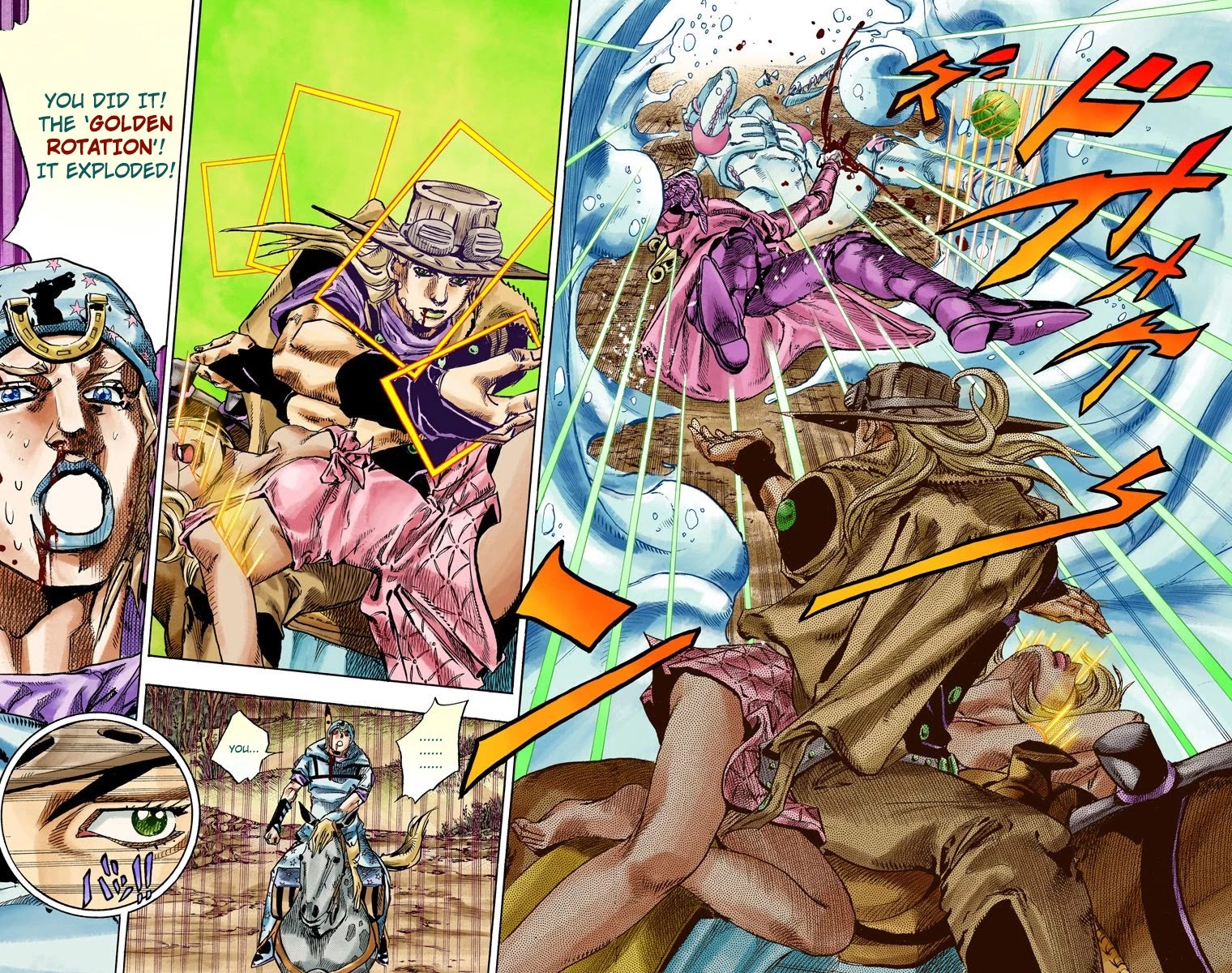 JoJo's Bizarre Adventure Part 7 - Steel Ball Run (Official Colored) chapter 83 page 21