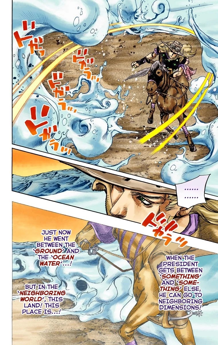 JoJo's Bizarre Adventure Part 7 - Steel Ball Run (Official Colored) chapter 83 page 8