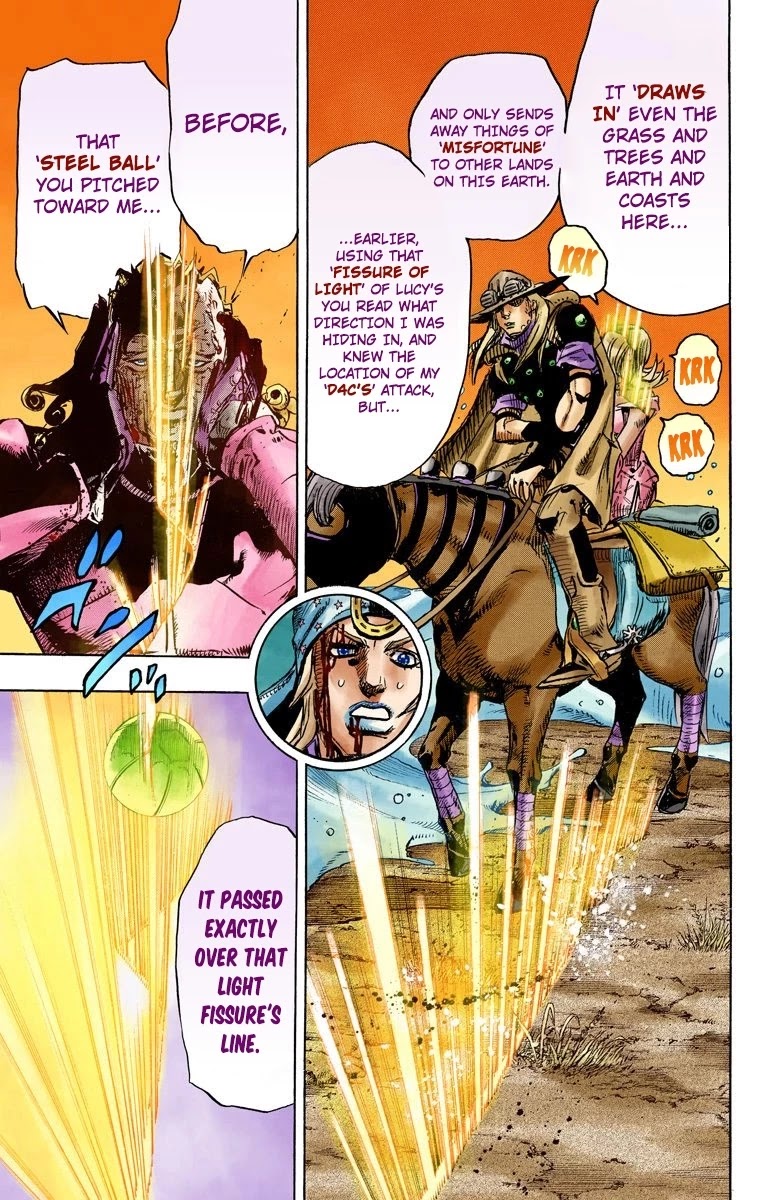 JoJo's Bizarre Adventure Part 7 - Steel Ball Run (Official Colored) chapter 84 page 16