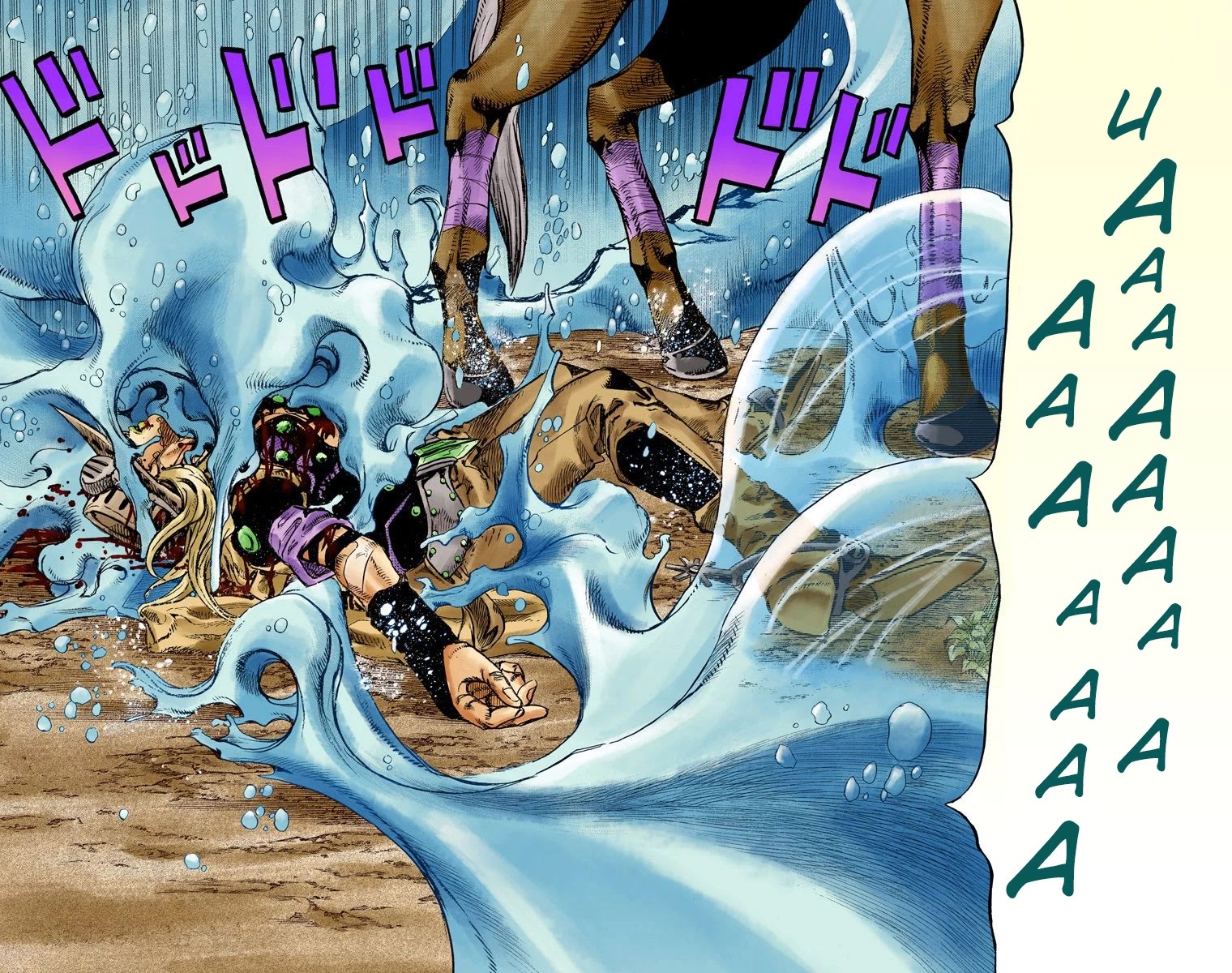 JoJo's Bizarre Adventure Part 7 - Steel Ball Run (Official Colored) chapter 84 page 32