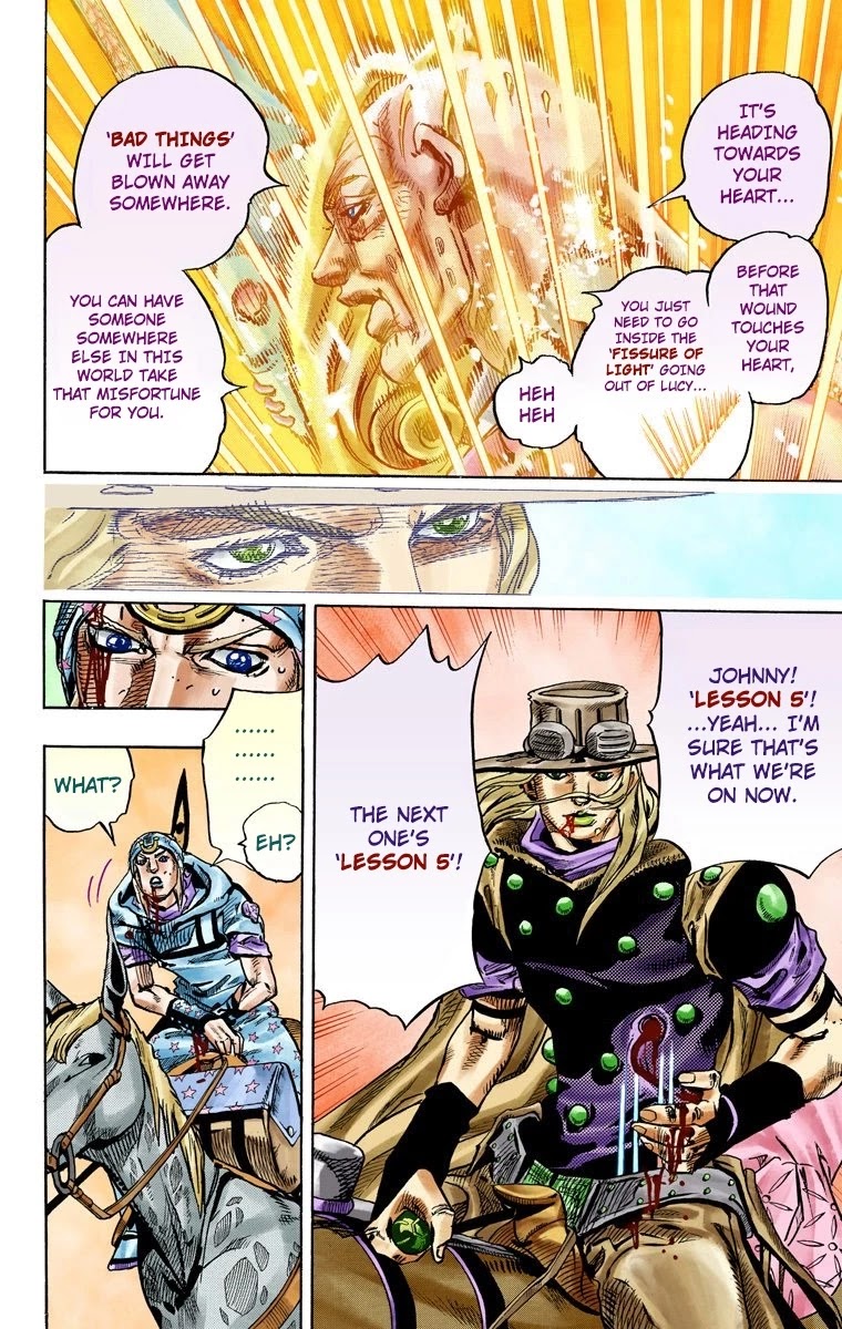JoJo's Bizarre Adventure Part 7 - Steel Ball Run (Official Colored) chapter 84 page 7
