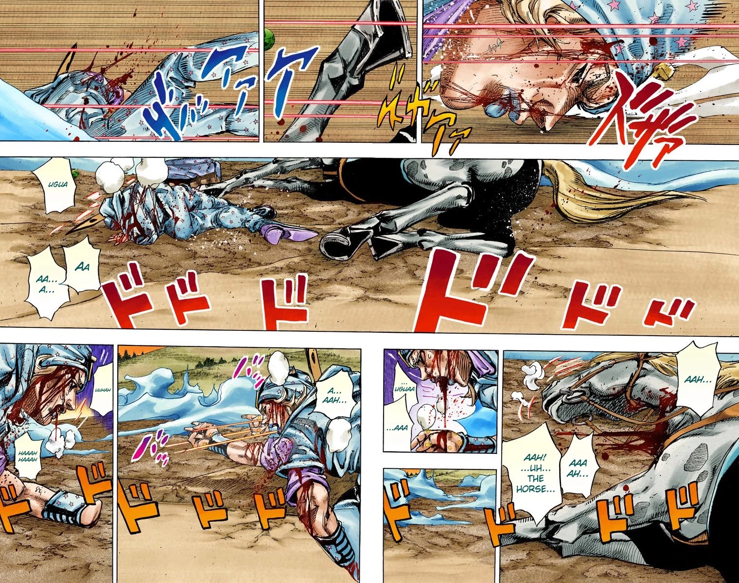 JoJo's Bizarre Adventure Part 7 - Steel Ball Run (Official Colored) chapter 85 page 21