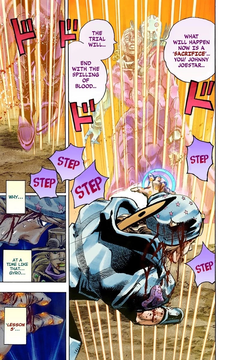 JoJo's Bizarre Adventure Part 7 - Steel Ball Run (Official Colored) chapter 85 page 25