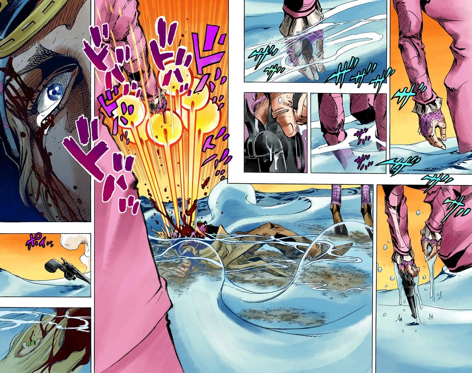 JoJo's Bizarre Adventure Part 7 - Steel Ball Run (Official Colored) chapter 85 page 4