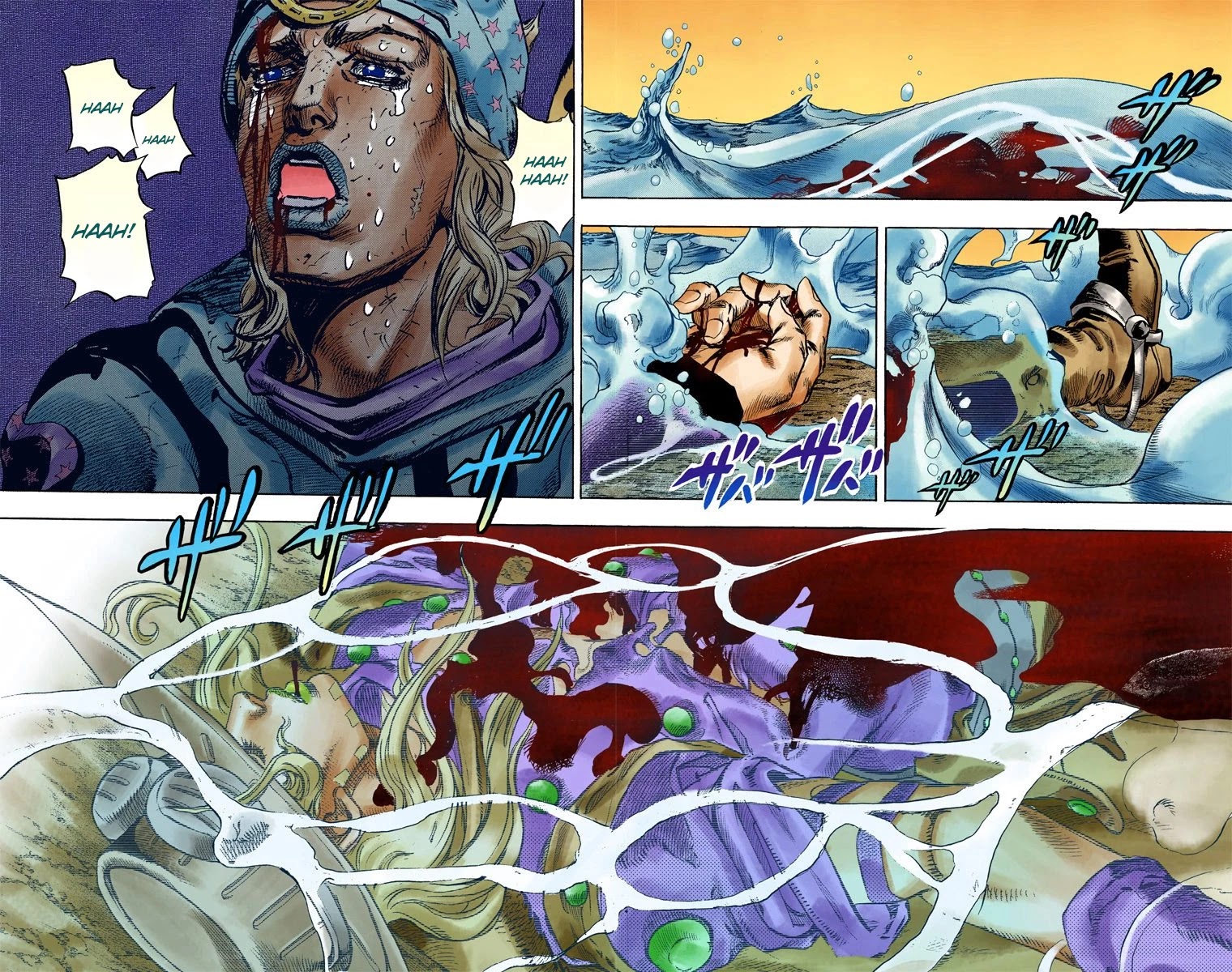 JoJo's Bizarre Adventure Part 7 - Steel Ball Run (Official Colored) chapter 85 page 5