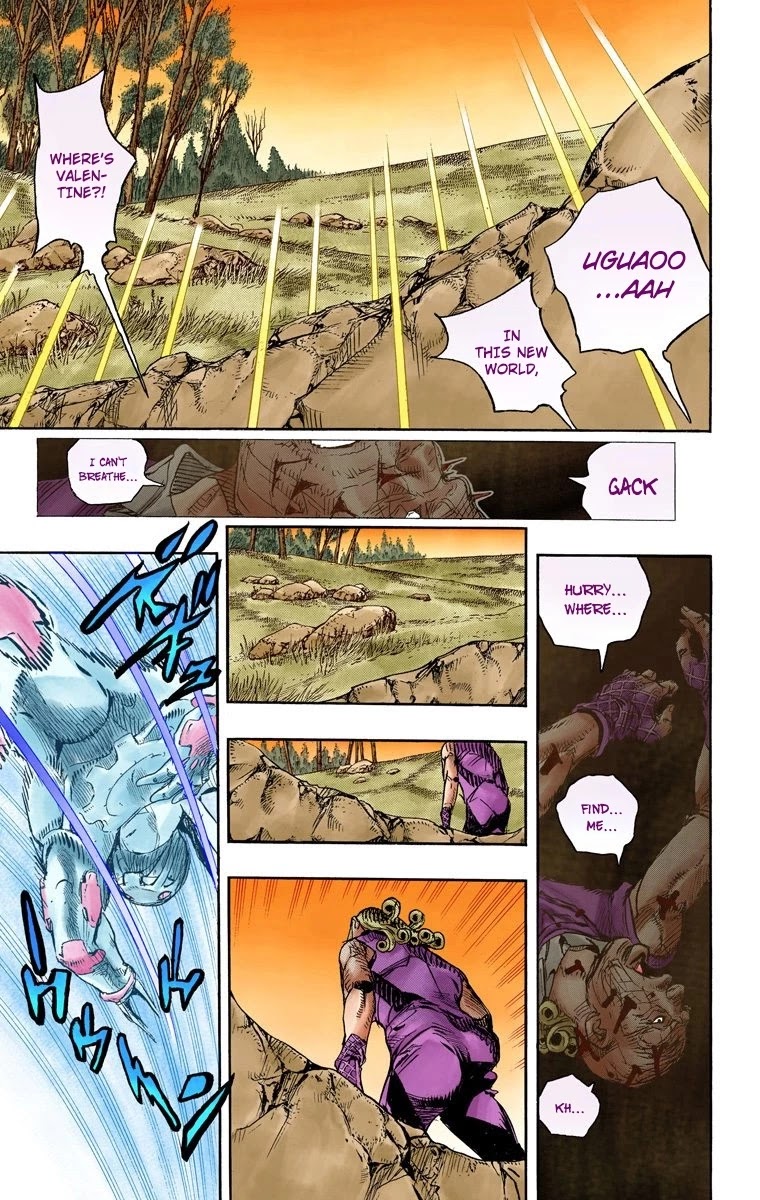 JoJo's Bizarre Adventure Part 7 - Steel Ball Run (Official Colored) chapter 86 page 16