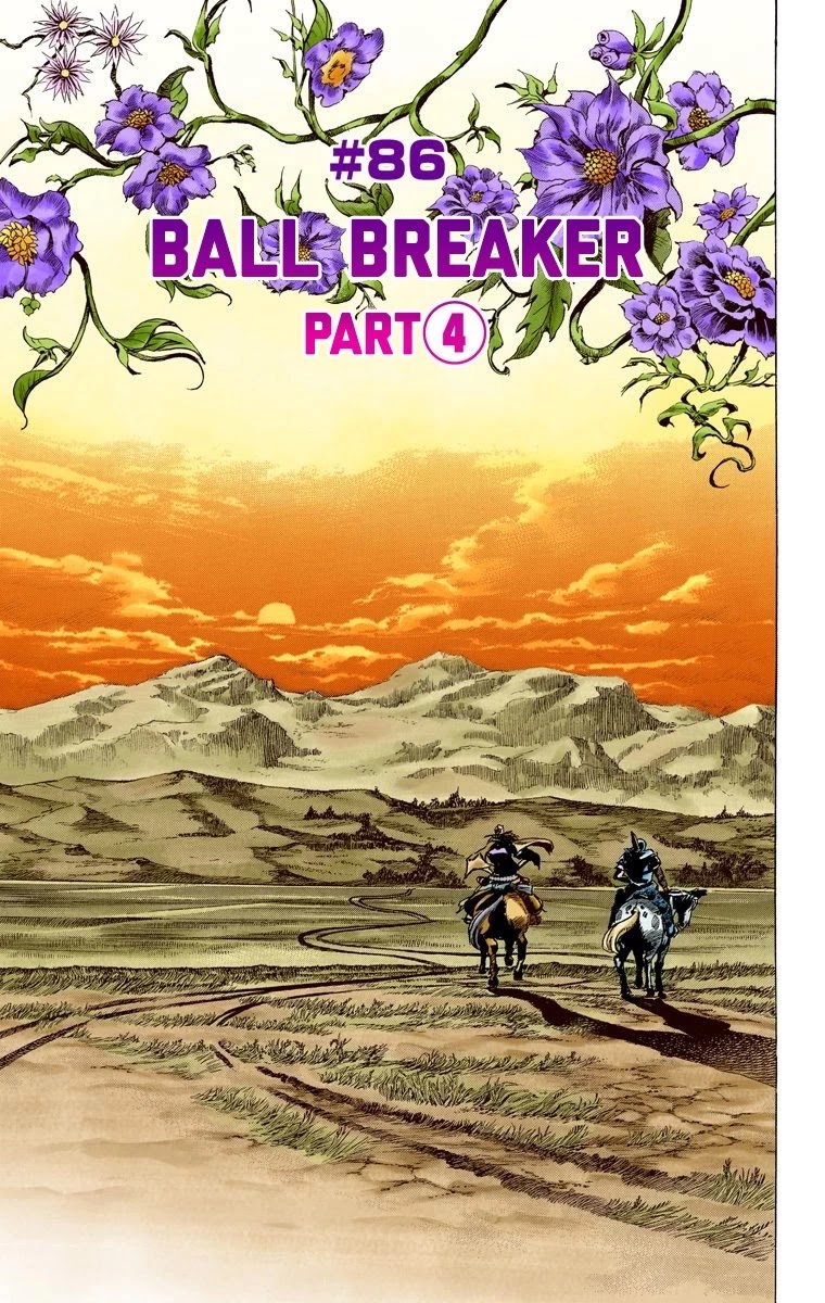 JoJo's Bizarre Adventure Part 7 - Steel Ball Run (Official Colored) chapter 86 page 2