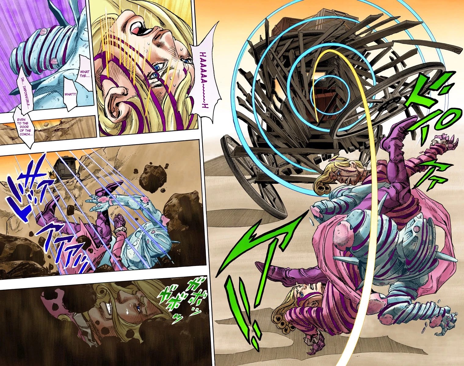 JoJo's Bizarre Adventure Part 7 - Steel Ball Run (Official Colored) chapter 87 page 18