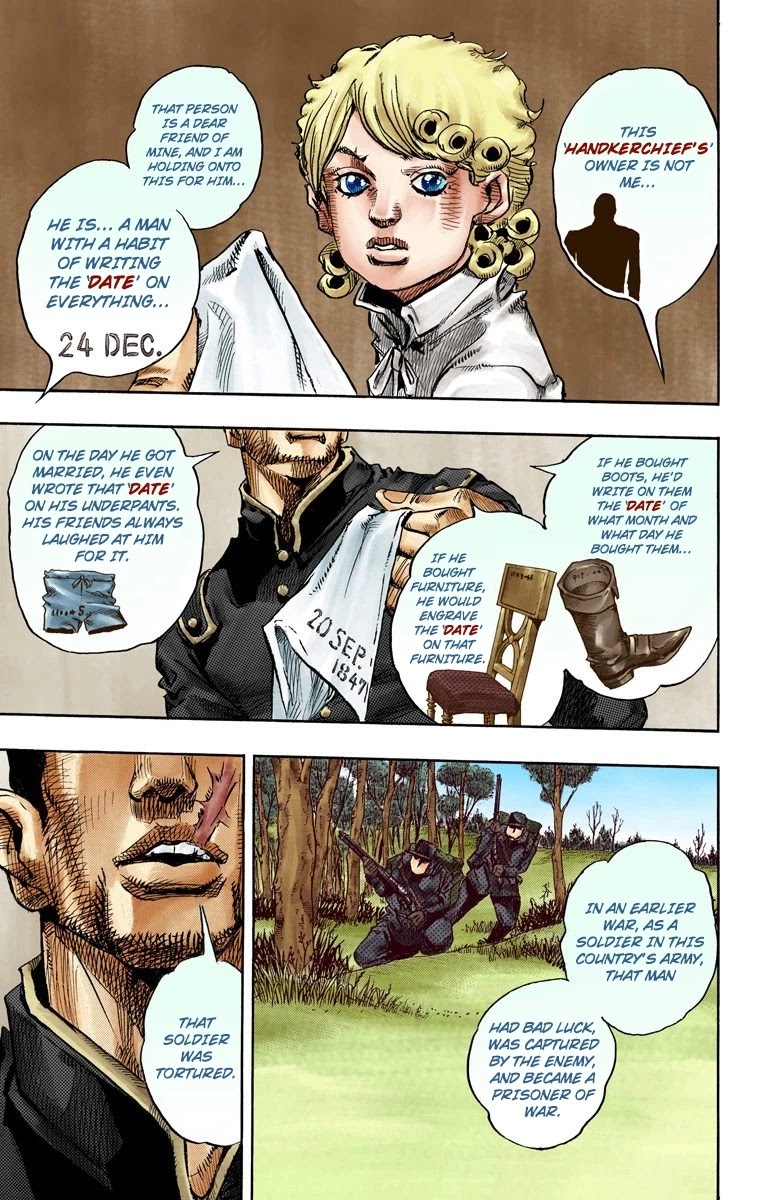 JoJo's Bizarre Adventure Part 7 - Steel Ball Run (Official Colored) chapter 87 page 22
