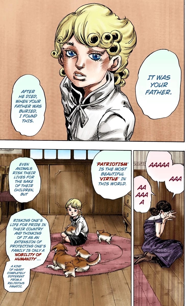 JoJo's Bizarre Adventure Part 7 - Steel Ball Run (Official Colored) chapter 87 page 28