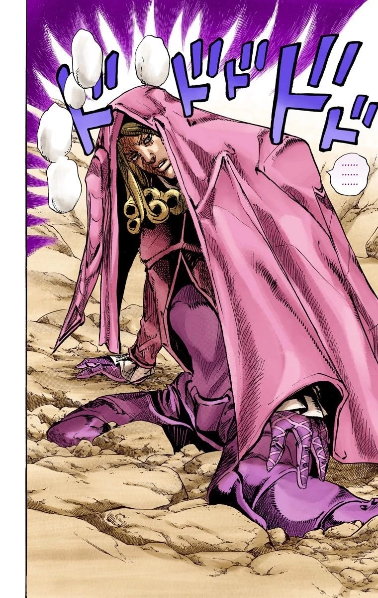 JoJo's Bizarre Adventure Part 7 - Steel Ball Run (Official Colored) chapter 87 page 35