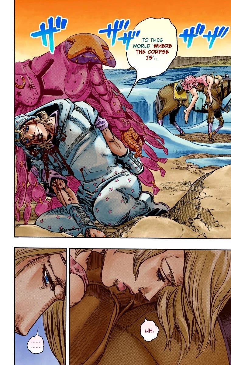 JoJo's Bizarre Adventure Part 7 - Steel Ball Run (Official Colored) chapter 87 page 4