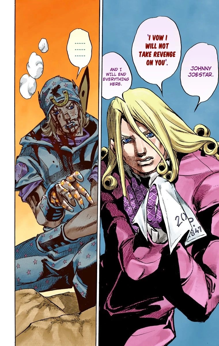 JoJo's Bizarre Adventure Part 7 - Steel Ball Run (Official Colored) chapter 88 page 25