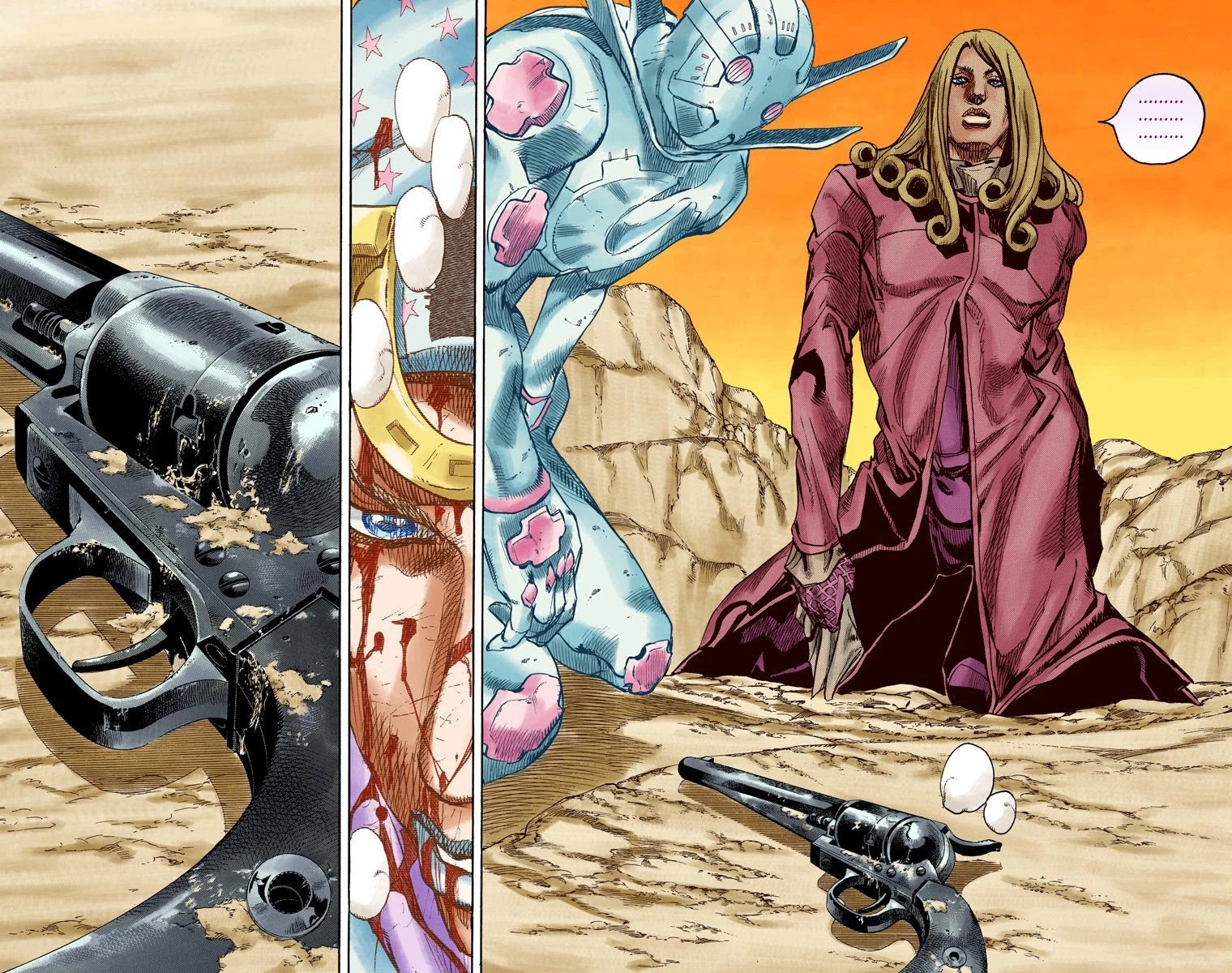 JoJo's Bizarre Adventure Part 7 - Steel Ball Run (Official Colored) chapter 89 page 11