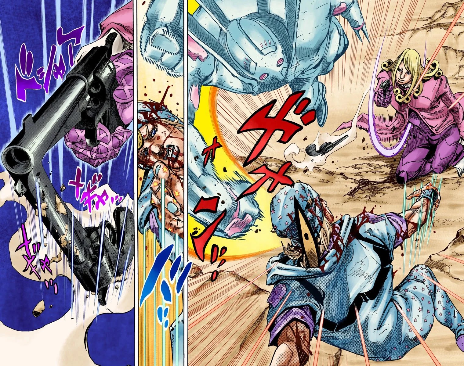 JoJo's Bizarre Adventure Part 7 - Steel Ball Run (Official Colored) chapter 89 page 18