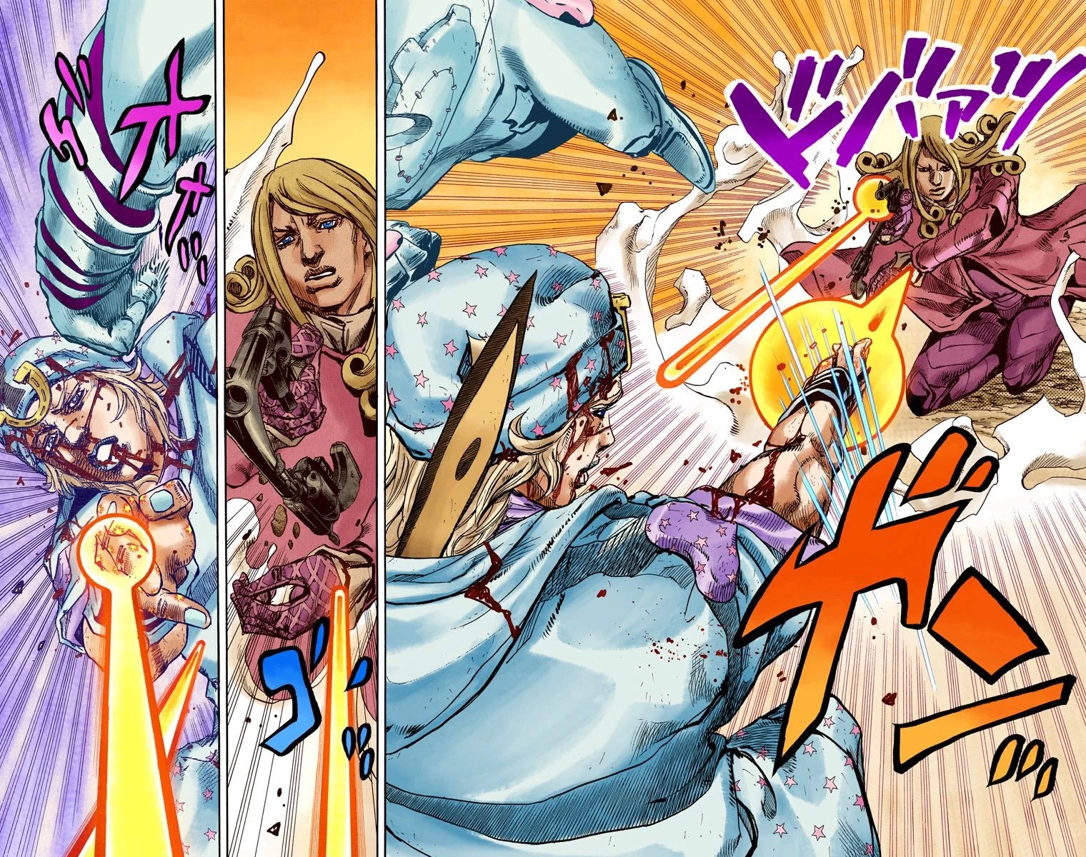 JoJo's Bizarre Adventure Part 7 - Steel Ball Run (Official Colored) chapter 89 page 19
