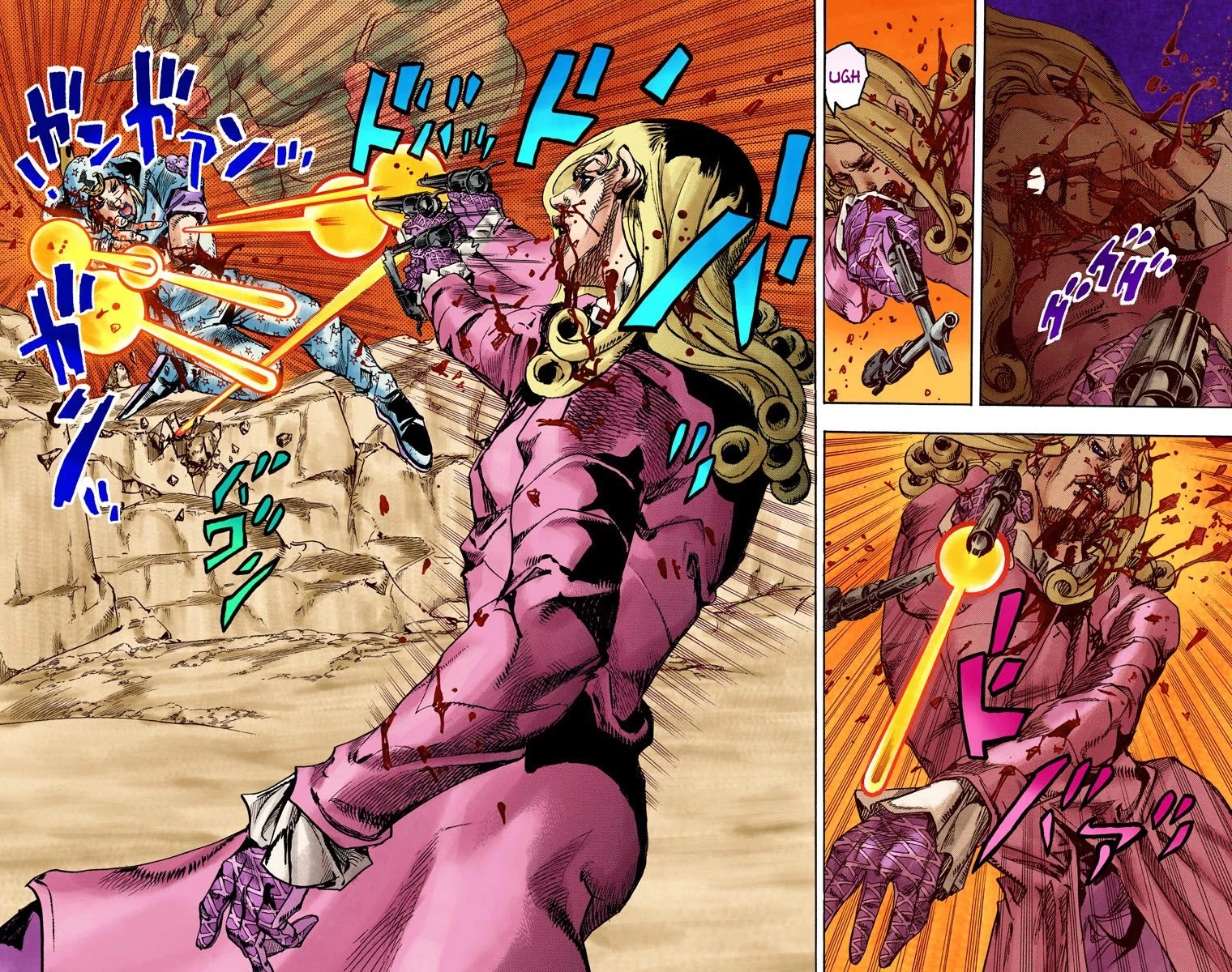 JoJo's Bizarre Adventure Part 7 - Steel Ball Run (Official Colored) chapter 89 page 23