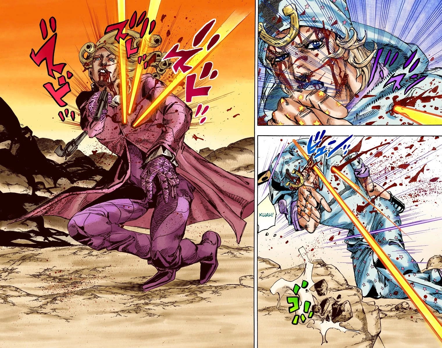 JoJo's Bizarre Adventure Part 7 - Steel Ball Run (Official Colored) chapter 89 page 24