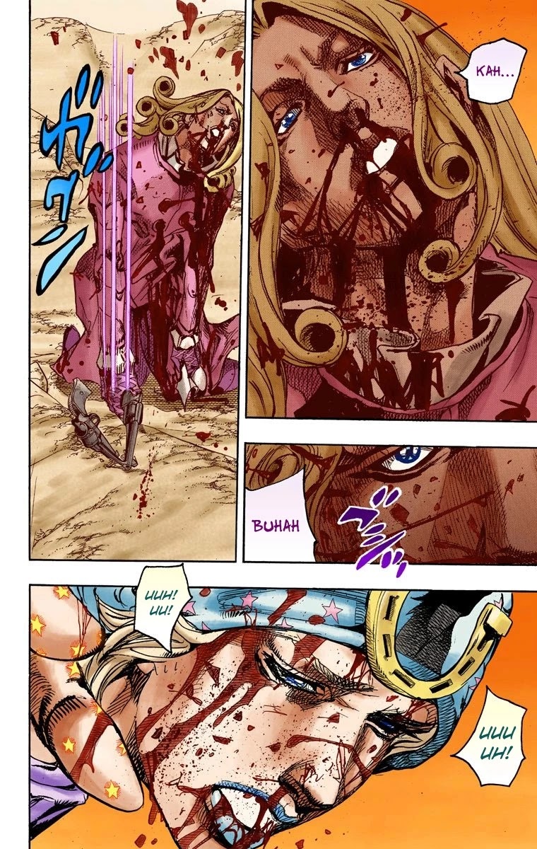 JoJo's Bizarre Adventure Part 7 - Steel Ball Run (Official Colored) chapter 89 page 25
