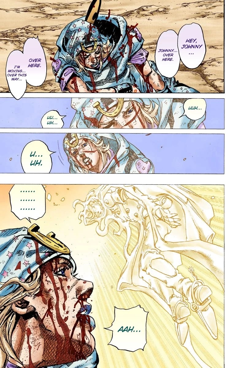 JoJo's Bizarre Adventure Part 7 - Steel Ball Run (Official Colored) chapter 89 page 26