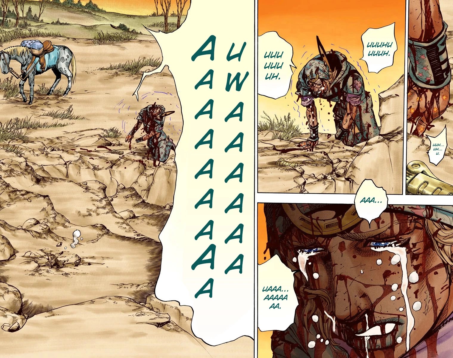 JoJo's Bizarre Adventure Part 7 - Steel Ball Run (Official Colored) chapter 89 page 32