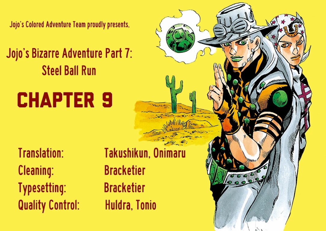 JoJo's Bizarre Adventure Part 7 - Steel Ball Run (Official Colored) chapter 9 page 27