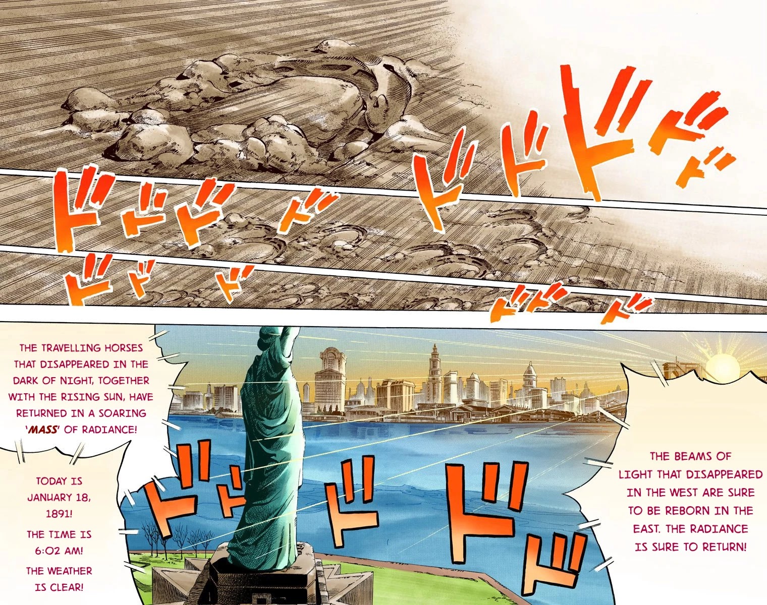JoJo's Bizarre Adventure Part 7 - Steel Ball Run (Official Colored) chapter 90 page 21