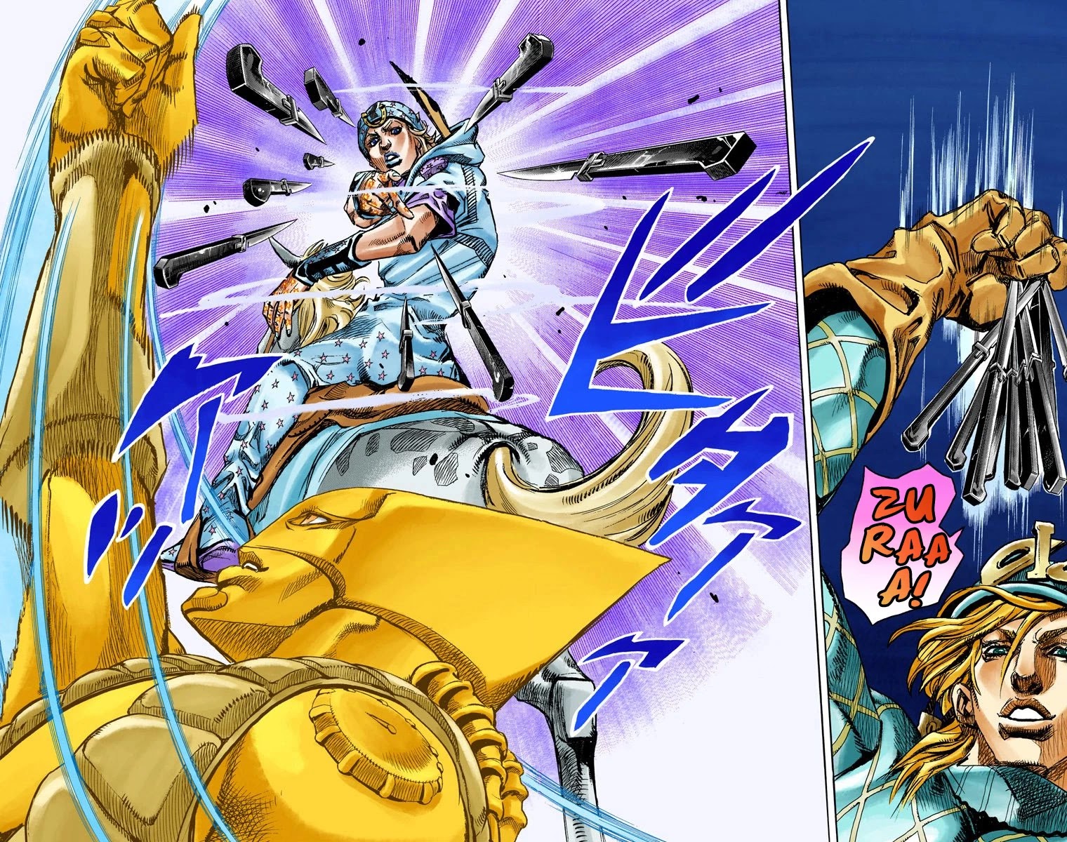 JoJo's Bizarre Adventure Part 7 - Steel Ball Run (Official Colored) chapter 90 page 38