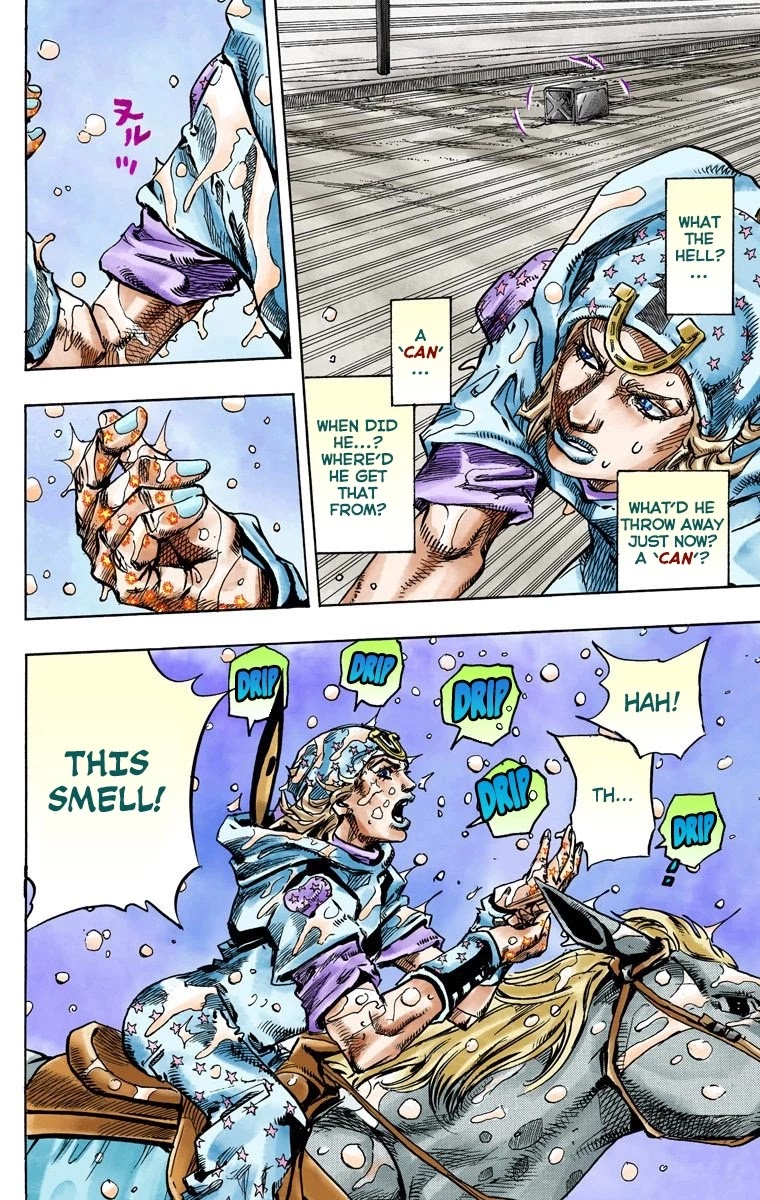 JoJo's Bizarre Adventure Part 7 - Steel Ball Run (Official Colored) chapter 92 page 19