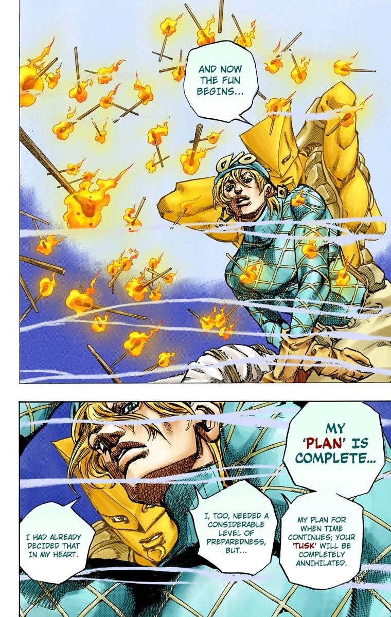 JoJo's Bizarre Adventure Part 7 - Steel Ball Run (Official Colored) chapter 92 page 22