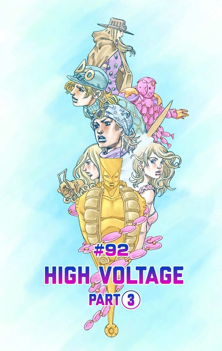 JoJo's Bizarre Adventure Part 7 - Steel Ball Run (Official Colored) chapter 92 page 3