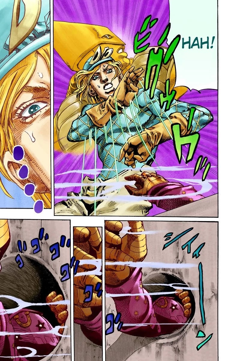 JoJo's Bizarre Adventure Part 7 - Steel Ball Run (Official Colored) chapter 92 page 8