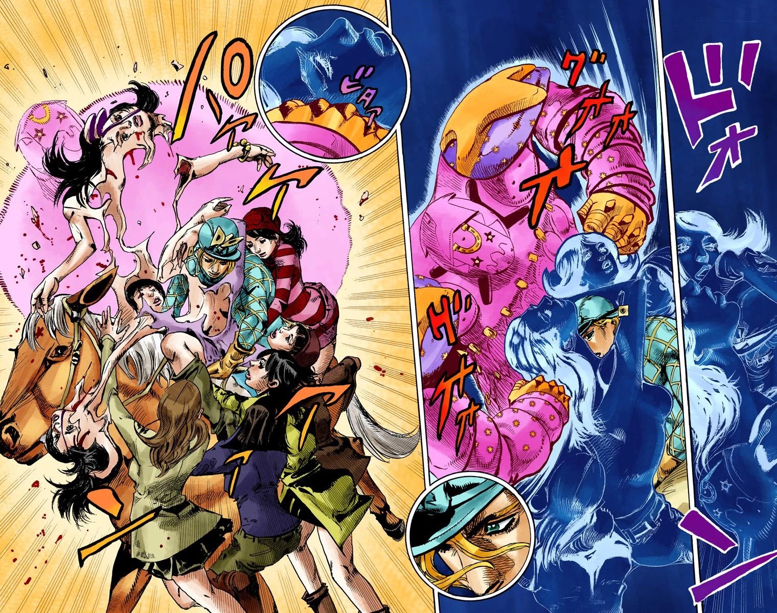 JoJo's Bizarre Adventure Part 7 - Steel Ball Run (Official Colored) chapter 93 page 12