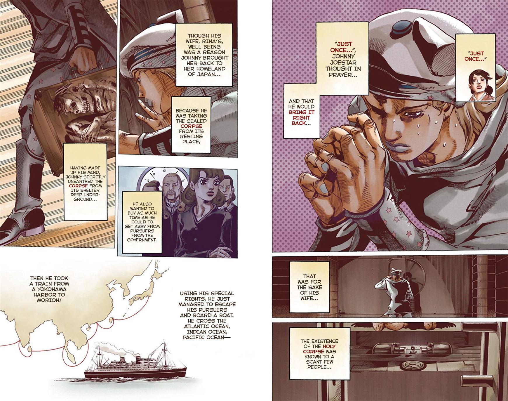 Jojos Bizarre Adventure Part 8 Jojolion chapter 22.1 page 1