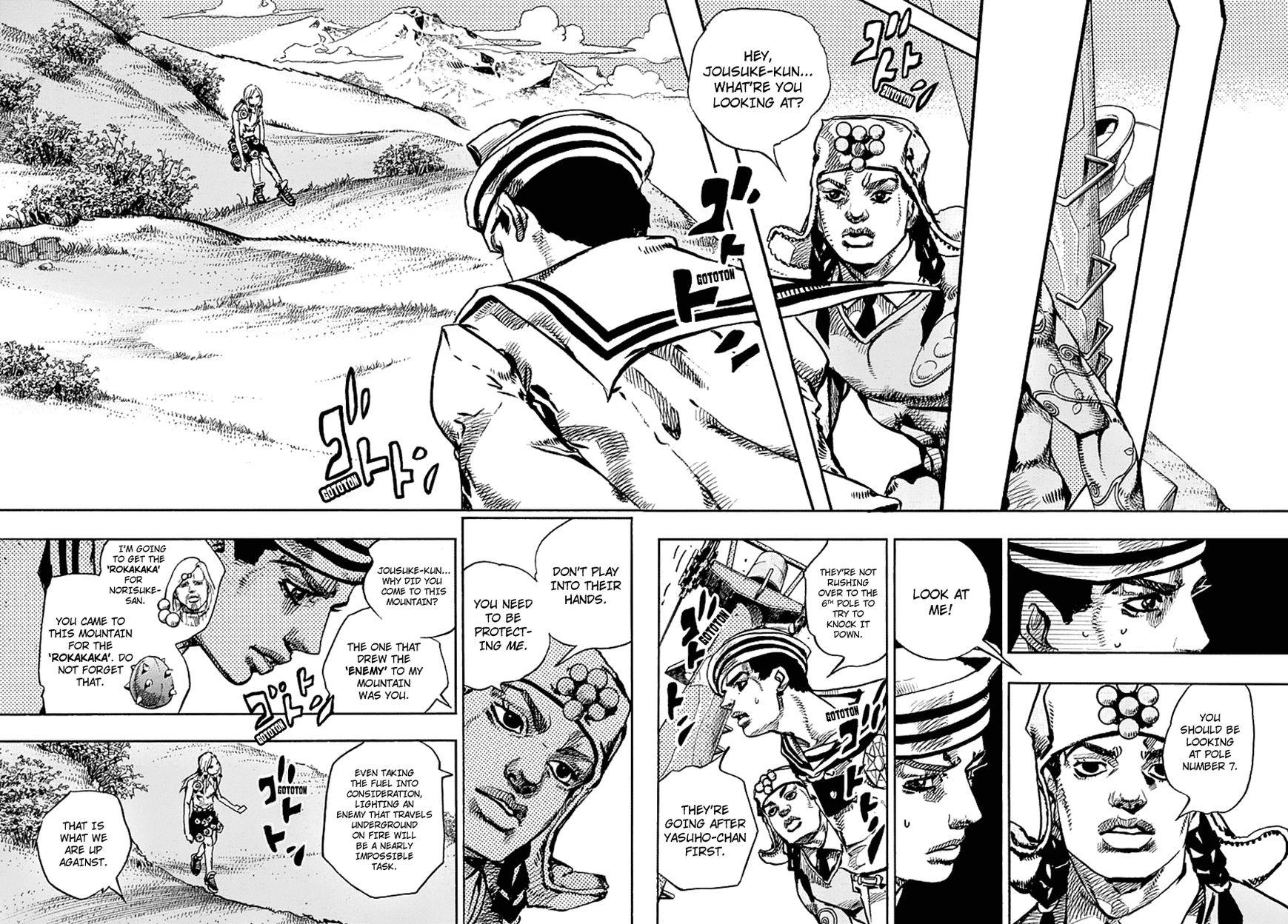 Jojos Bizarre Adventure Part 8 Jojolion chapter 68 page 13