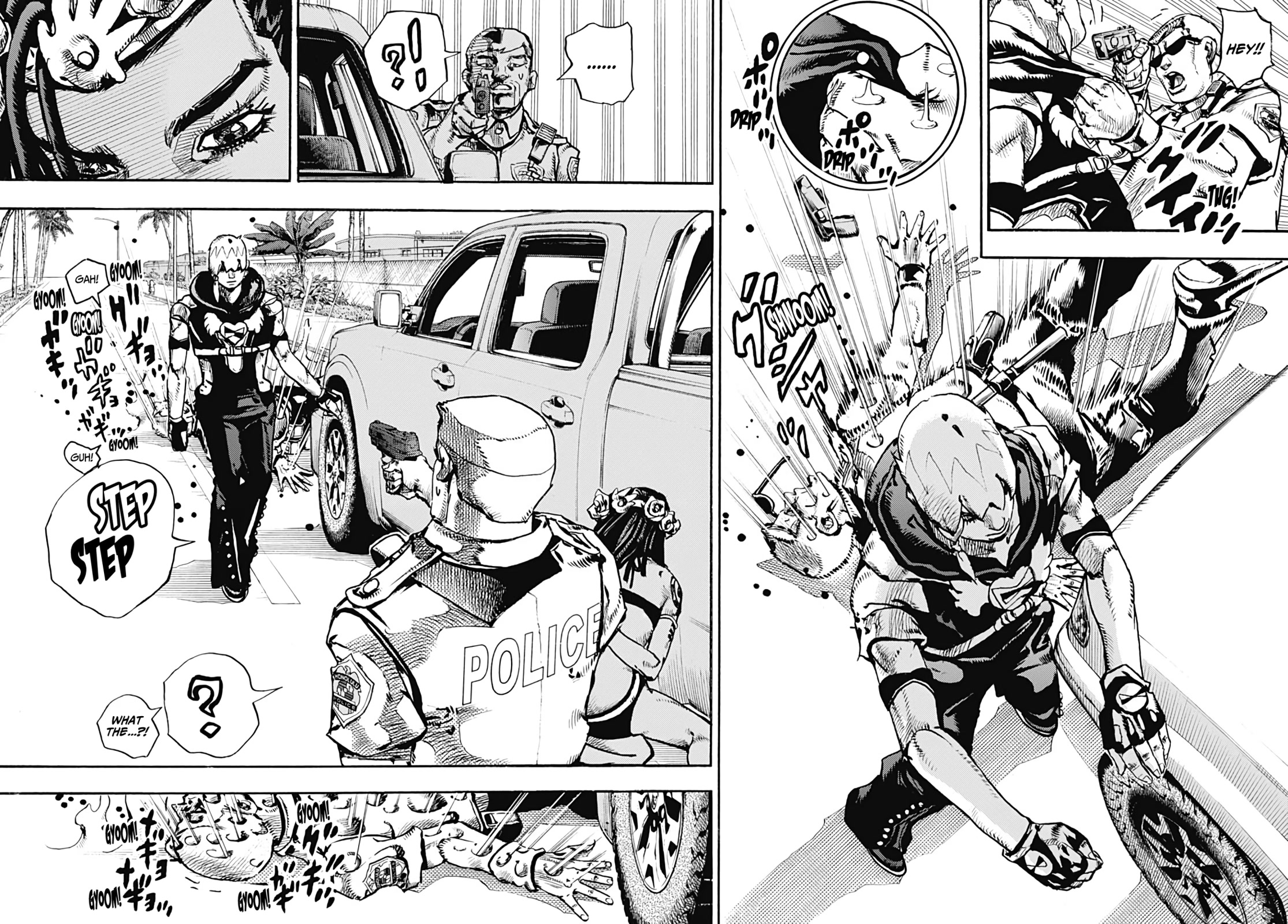 JoJo's Bizarre Adventure Part 9 - The JOJOLands chapter 1 page 19