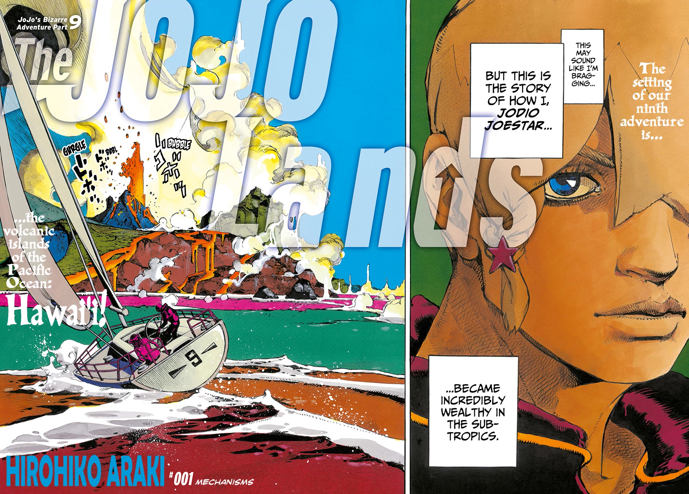 JoJo's Bizarre Adventure Part 9 - The JOJOLands chapter 1 page 3