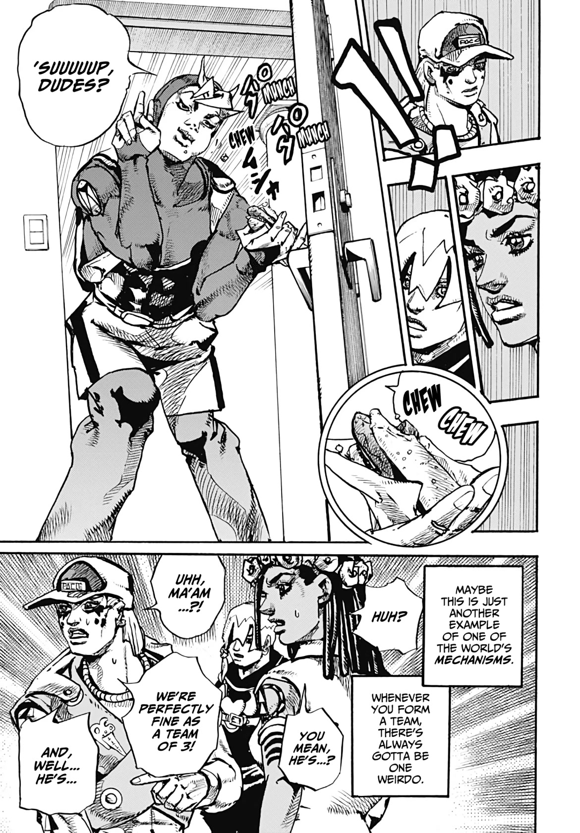 JoJo's Bizarre Adventure Part 9 - The JOJOLands chapter 1 page 58