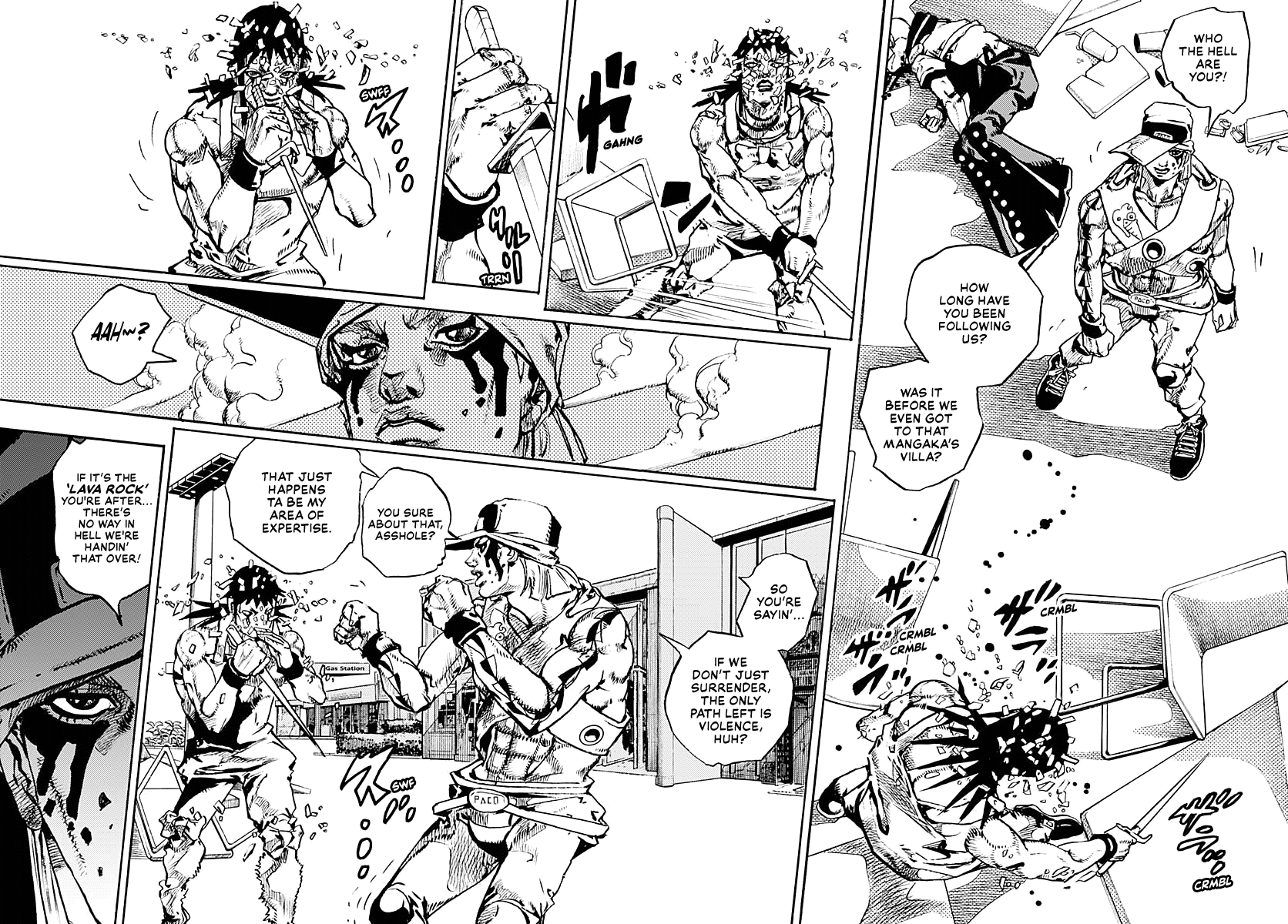 JoJo's Bizarre Adventure Part 9 - The JOJOLands chapter 10 page 10