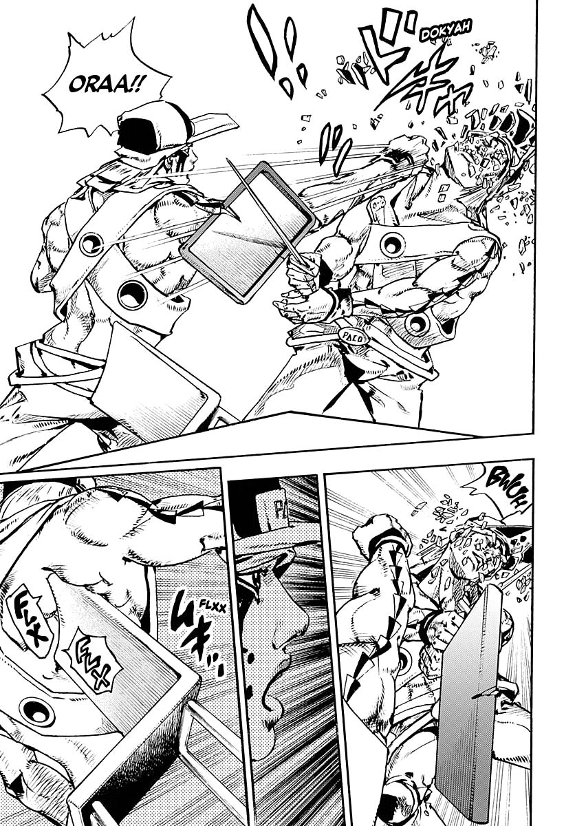 JoJo's Bizarre Adventure Part 9 - The JOJOLands chapter 10 page 8