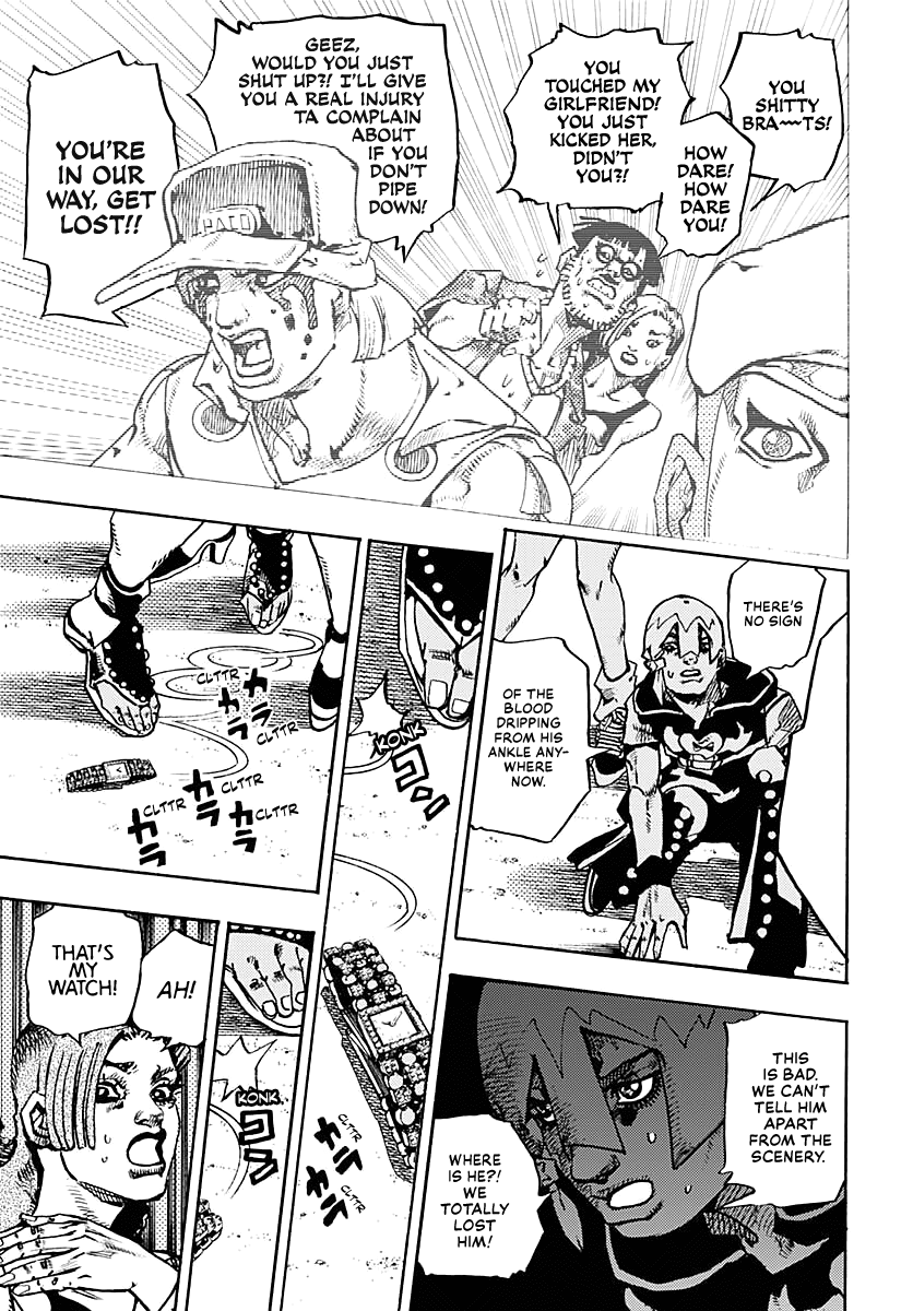 JoJo's Bizarre Adventure Part 9 - The JOJOLands chapter 11 page 17
