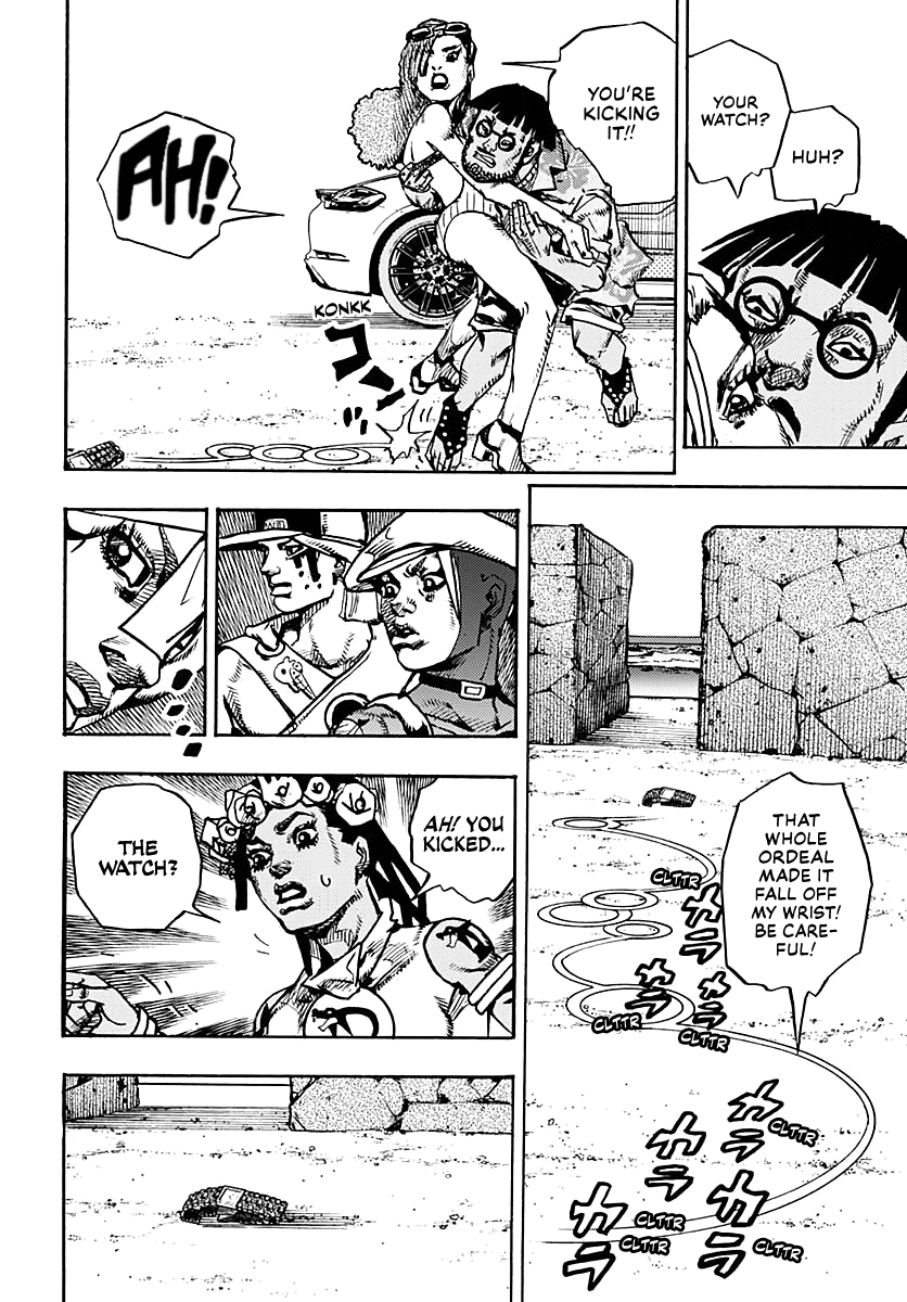 JoJo's Bizarre Adventure Part 9 - The JOJOLands chapter 11 page 18