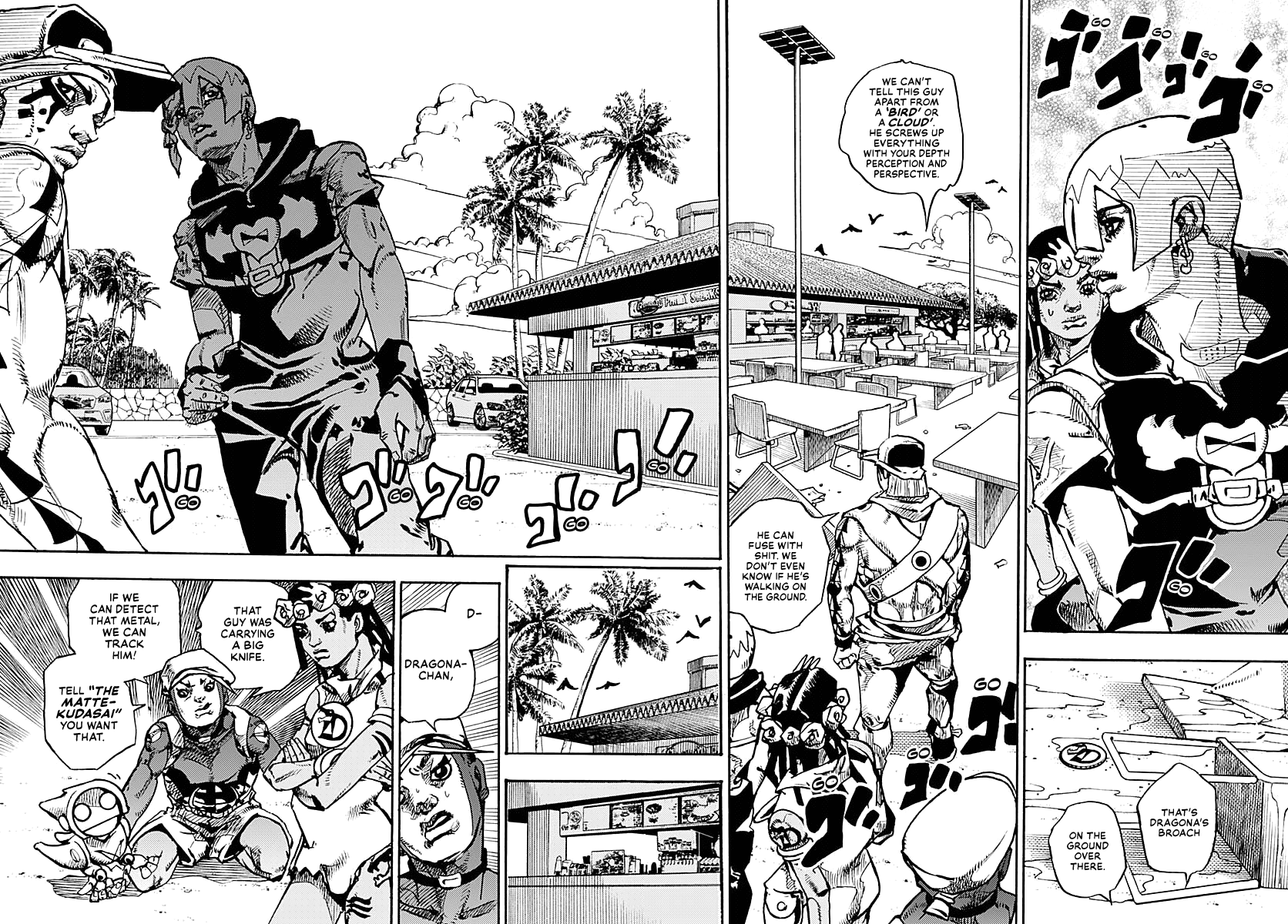 JoJo's Bizarre Adventure Part 9 - The JOJOLands chapter 11 page 6